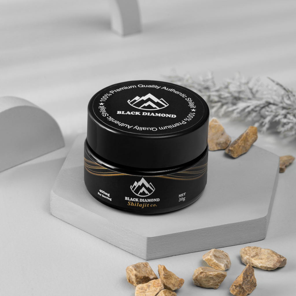 Black Diamond Shilajit – 100% Pure Himalayan Resin | Lab-Tested & Authentic